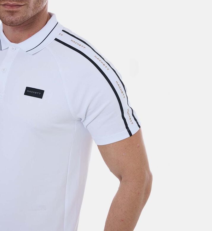 Striped Short-sleeve Polo Shirt Striped Short-sleeve Polo Shirt