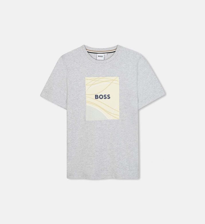 Cotton Front Print T-shirt