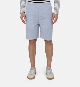 Seersucker Cotton Tesson Shorts