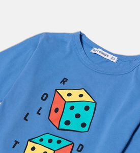 Bobo Choses Dice-print Long-sleeve Top, Packshot View