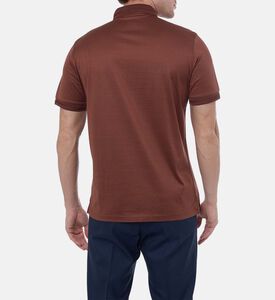 قميص بولو قصير الأكمام بقصة عادية