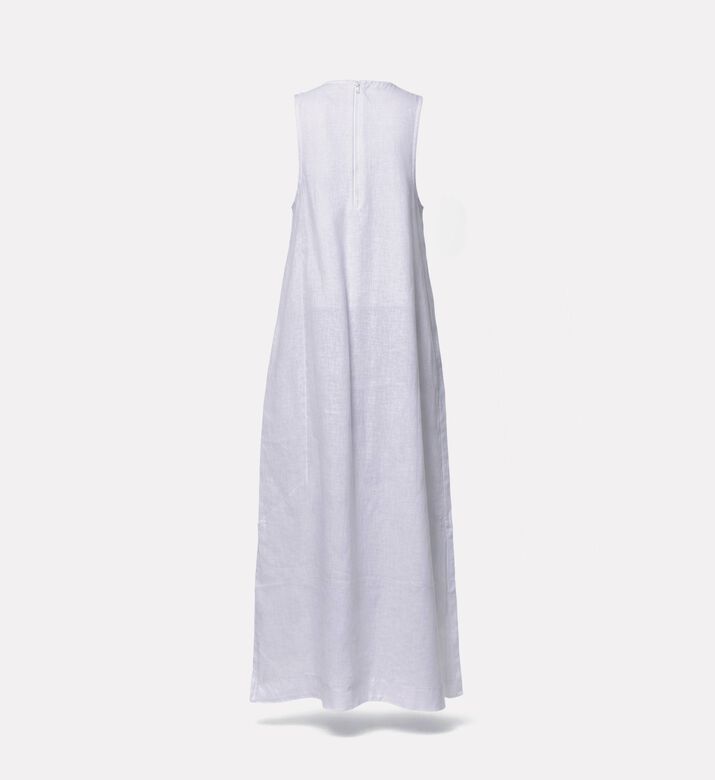 LIVE! Pure Linen Midi Dress, Packshot View