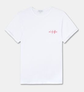 Maison Labiche Poitou Out Of Office Embroidered T-shirt, Packshot View