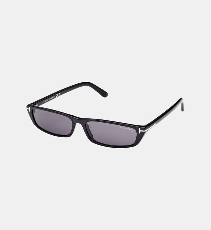Acetate Rectangle Frame Sunglasses 59