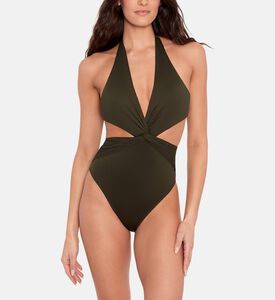 Waist Cutout One-piece Swimsuit