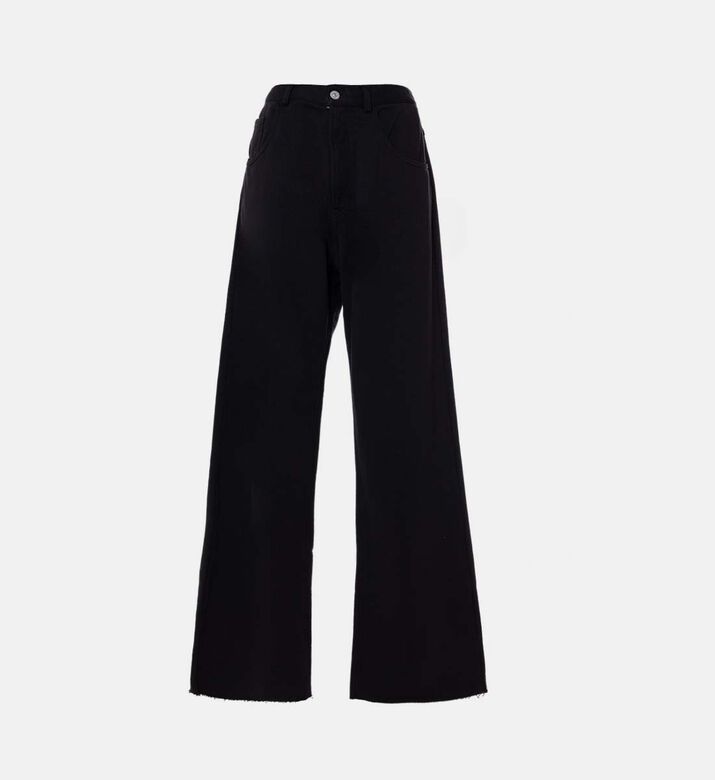 Cotton Button Closure Sweatpants Cotton Button Closure Sweatpants
