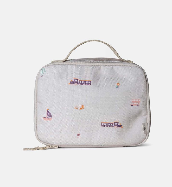 Vehicles Insulated Square Lunch Bag