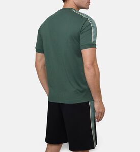 EA7 Short-sleeve Crewneck T-shirt, Green, L, Model View