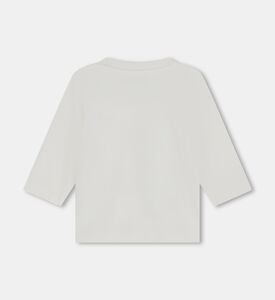 Long-sleeve Snap Closure T-shirt