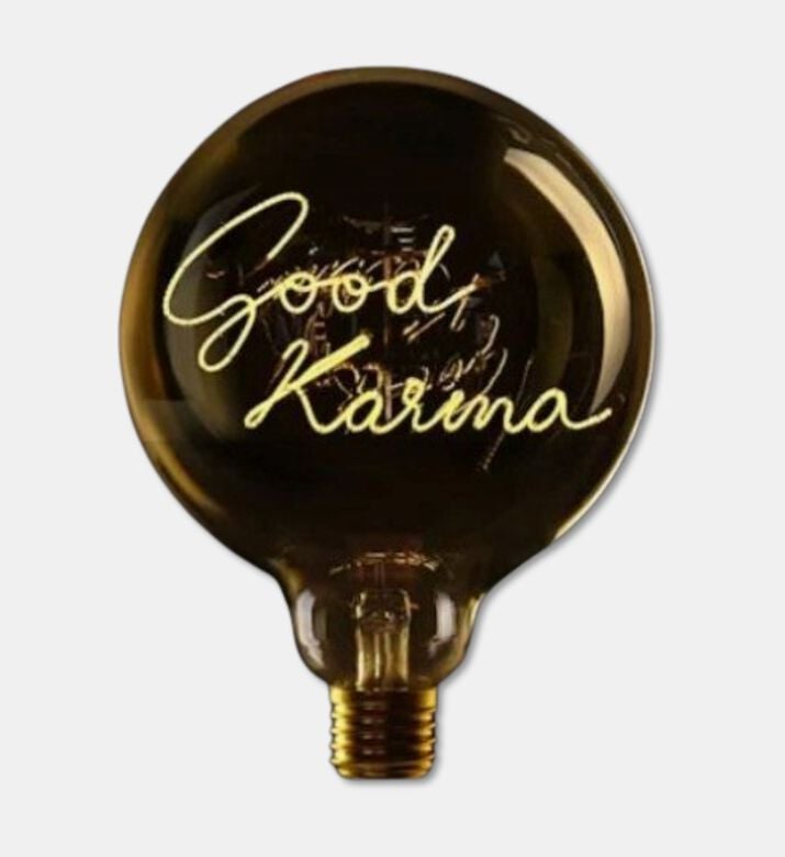 Message in the Bulb Good Karma Led Bulb, Packshot View