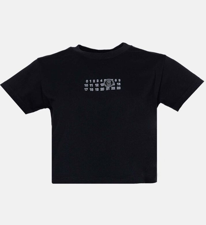 Logo-print Short-sleeve Cropped T-shirt