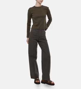 Flavie Crewneck Long-sleeve T-shirt