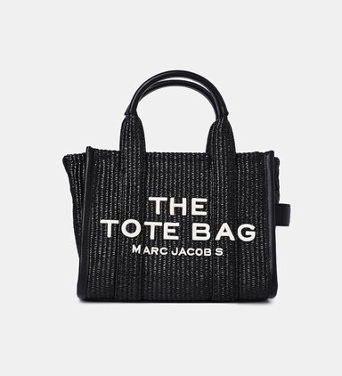 Woven Straw Small Tote Bag