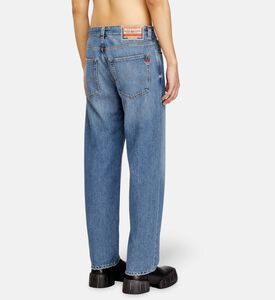 Diesel Distressed Straight-fit Jeans, Model View
