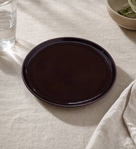 Marco Polo Moments Dessert Plate, Burgundy, 17-cm, Model View