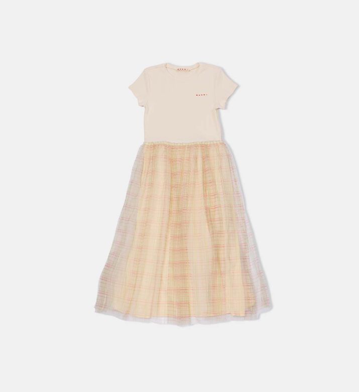 Logo-embroidered Short-sleeved Dress