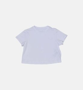 Girl Logo-printed Cotton T-shirt