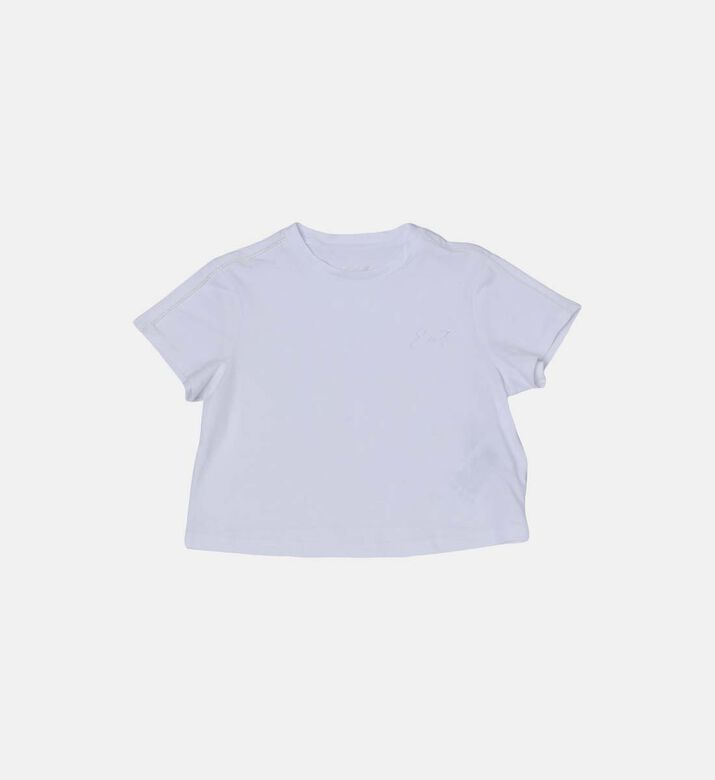 Girl Logo-printed Cotton T-shirt