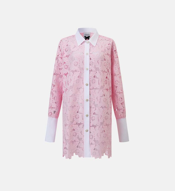 Lace Long-sleeve Shirt