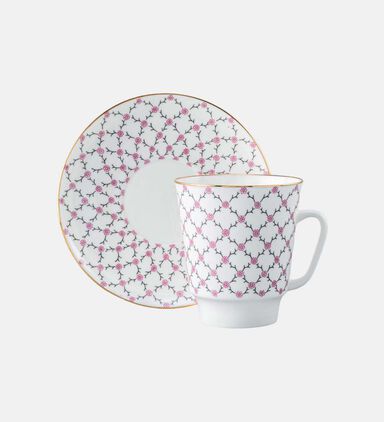 Rose Net May Bone China Saucer Cup