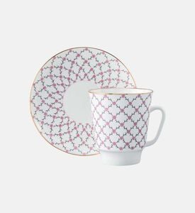 Rose Net May Bone China Saucer Cup Rose Net May Bone China Saucer Cup