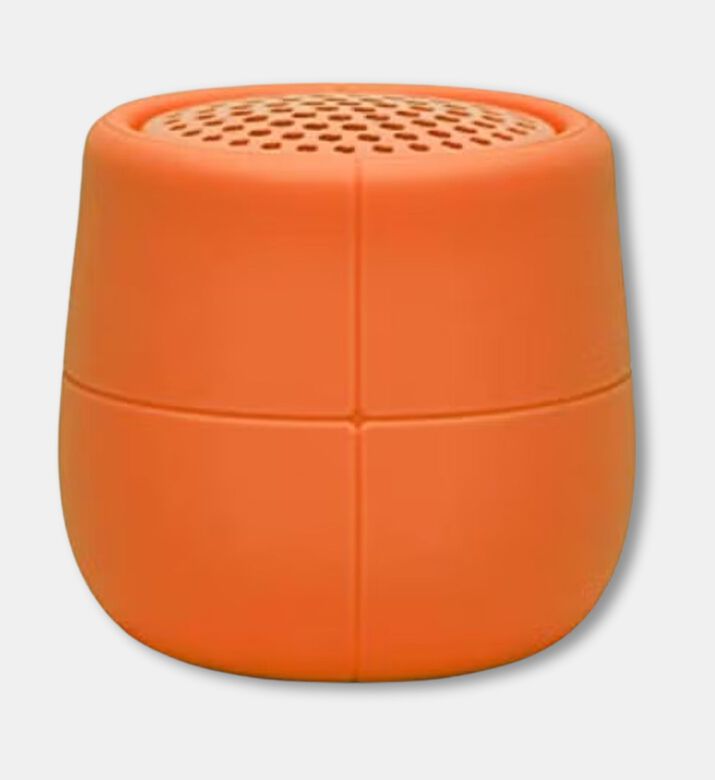Lexon Design Mino X Floating Bluetooth Speaker, Orange, Packshot View