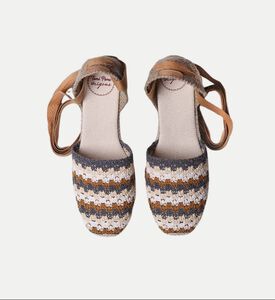 حذاء إسبادريل جورجينا نباتي بكعب عالي