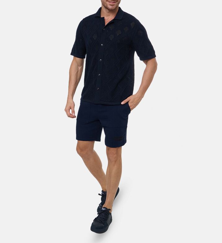 Zadig et Voltaire Elastic Waistband Regular-fit Shorts, Model View