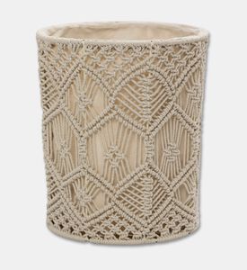 Home Deco and More Romi Cotton Rope Waste Bin, Packshot View