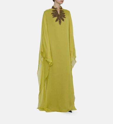 Chiffon Embellished Kaftan