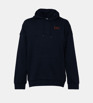 Cotton Chest Logo Hooded Sweatshirt