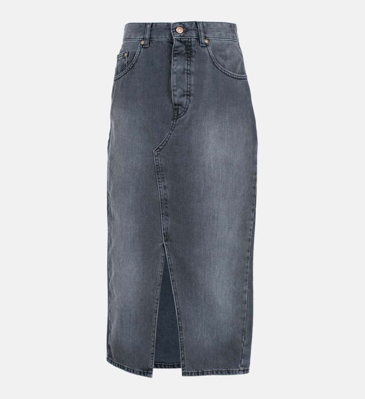 Harlow Denim High Waist Skirt