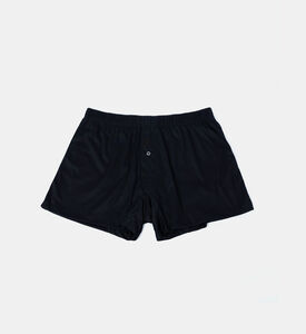 Elastic Waist Buttoned Boxer Brief