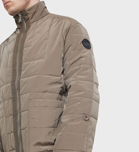 Parisi Stand Collar Bomber Jacket