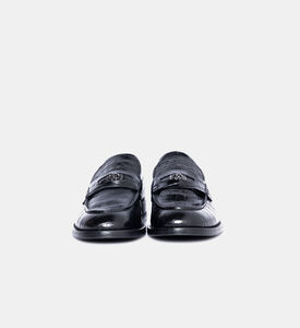 حذاء لوفرز بنقشة تمساح