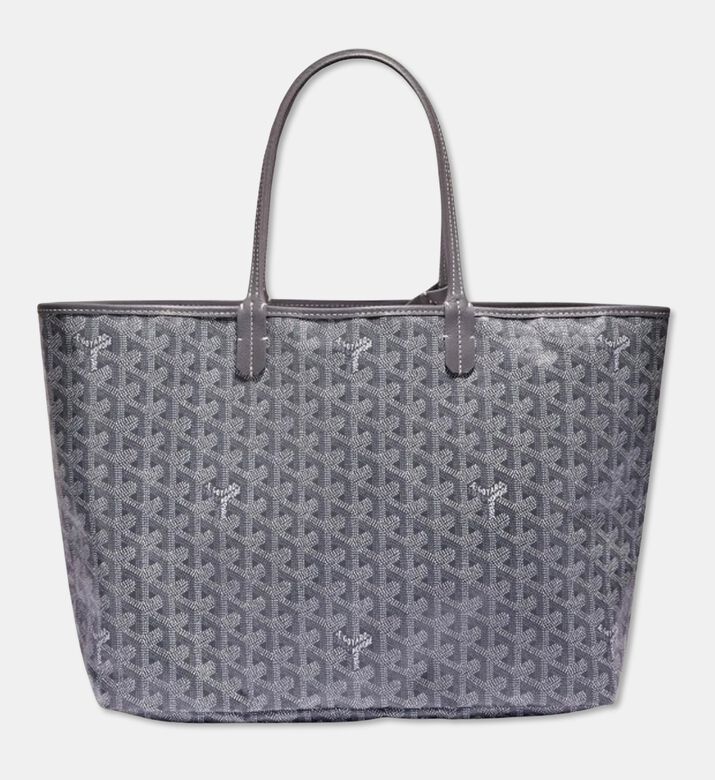 Goyard Preowned Goyard Goyardine Coated Canvas Leather Saint Louis Tote, Packshot View