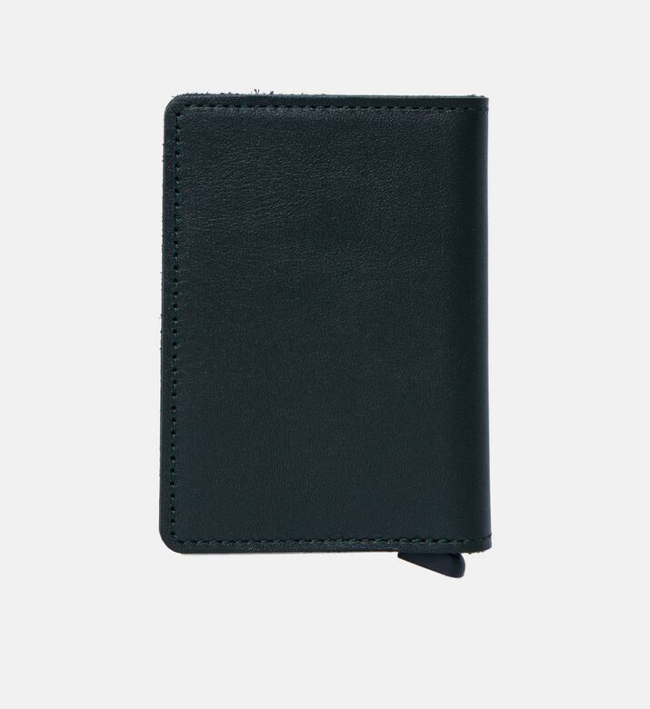 محفظة رفيعة أصلية بلون أخضر