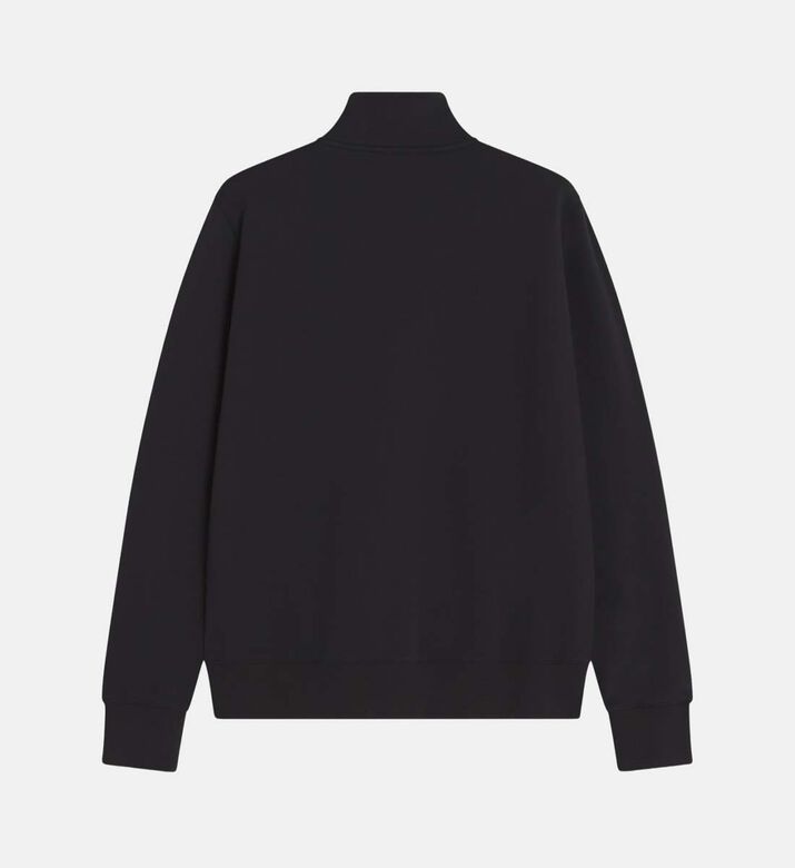 Fox-embroidery Long-sleeve Sweatshirt