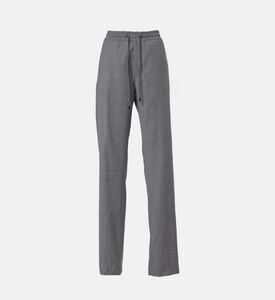 Pal Zileri Textured Straight-leg Lounge Trousers, Light-grey, 48, Packshot View