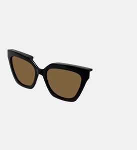 نظارة شمسية بإطار مربع سميك من الأسيتات 55