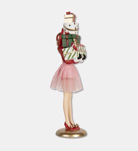 Clayre & Eef Female Red Deco 10x10x36 Cm, Packshot View
