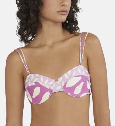 Lavanda Alma Polyester Top