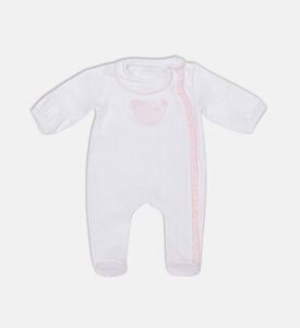 My First Collection Teddy Bear-applique Romper, Packshot View