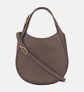 Longchamp Le Foulonne Top Handle Bag, Grey, Packshot View