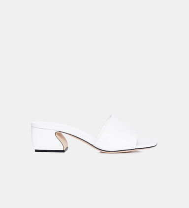 Low Block Heel Mules
