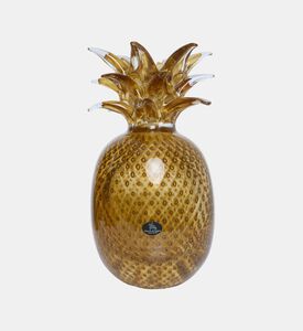 منحوتة بشكل أناناس كريستالية