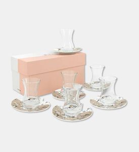 Silsal Set Of 6 Naseem Teacups, Packshot View