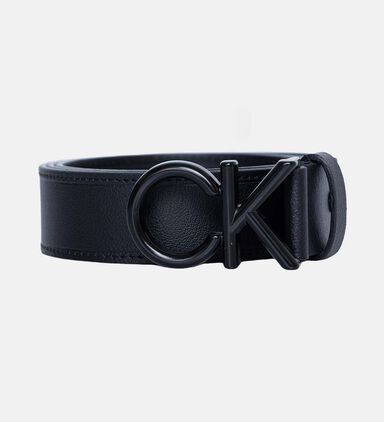 Reversible Leather Logo Belt