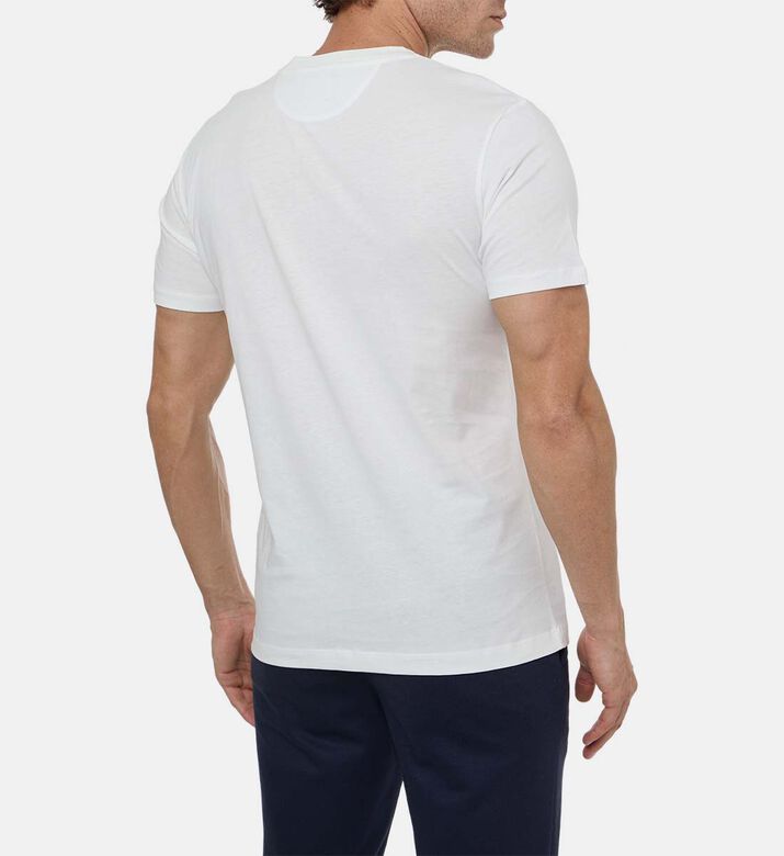 Hackett London Ts Heritage, Off-white, M, Model View
