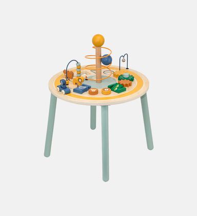 Wooden Animal Activity Table